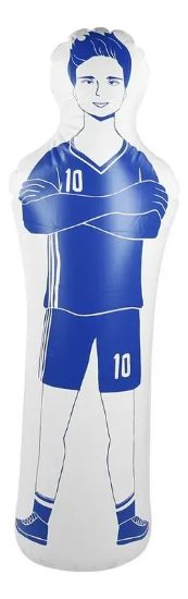 Imagen de Barrera P/ Futbol Muñeco Inflable Tentieso Maniquí Blanco