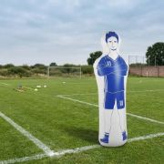 Imagen de Barrera P/ Futbol Muñeco Inflable Tentieso Maniquí Blanco