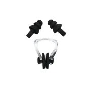 Imagen de Malla Natacion Enterito Para Dama Piscina + Accesorios Broz - Negro - Lisa - M