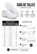 Imagen de Zapatos Calzado Flexible De Baile Hip Hop Danza Blanco 33