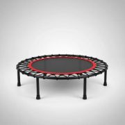 Imagen de Mini Trampolin Profesional Gimnasia Ejercicio 120 Kg 120 Cm Negro