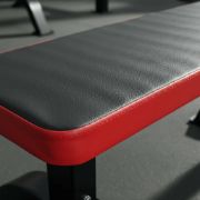 Imagen de Banco Plano Gimnasio Pesas Entrenamiento Fitness Reforzado Negro