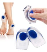 Imagen de Talonera De Gel Con Punto De Comfort 2 Unidades Ortopedia Azul Hombre
