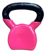 Imagen de Pesa Rusa Hierro Engomado Ketlle Bell 4 Kg  Rosa Chicle