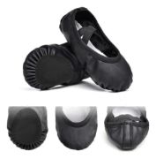 Imagen de Zapatilla Danza Ballet Material Pu Excelente Calidad   Negro 37 Uy