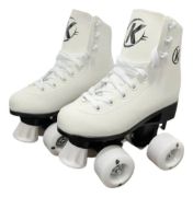 Imagen de Patin Artistico Pvc Bota + Bolso Porta Patin