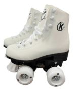 Imagen de Patin Artistico Pvc Bota + Bolso Porta Patin