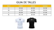 Imagen de Remera Termica Corta Hombre Mujer Deportes Entrenamiento Blanco Lycra Xl