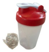 Imagen de Vaso Shaker Mezclador Gym Entrenamiento 500 Ml Celeste