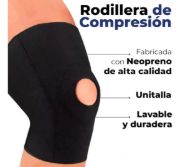 Imagen de Rodillera De Neopreno Con Rotula Libre Deportes Lesiones