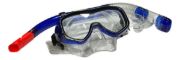 Imagen de Set Mascara + Snorkel  Buceo Excelente Calidad Azul