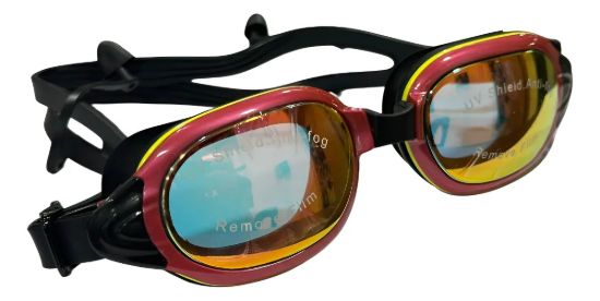 Imagen de Lente Natacion Piscina  Puente Intercambiable Uv Antifog Negro
