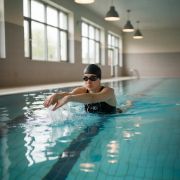 Imagen de Malla Natacion Piscina Lycra Forrada Anti Cloro + Accesorios
