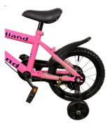 Imagen de Bicicleta De Niño/a Con Rueditas Rodado 12 100% Armada Negro M