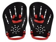 Imagen de Manoplas Para Natación Cima Piscina Entrenamiento Negro S