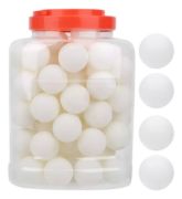 Imagen de Pelotas De Ping Pong 60 Unidades Set Completo Blanco