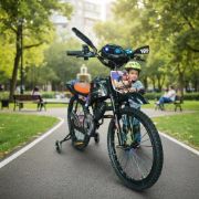 Imagen de Motobici Max Rodado 20 Con Luces Y Música