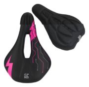 Imagen de Asiento Anti Prostatico Ciclismo + Cubre Asiento Polyfon Azul
