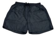 Imagen de Short De Baño Playa Caballero Hombre Con Suspensor Negro Lisa 2xl