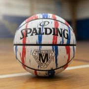 Imagen de Pelota De Basketball Spalding Marble De Goma Multicolor