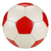Imagen de Pelota Futbol Spalding Profesional Numero 5 Classic Soccer Color Blanco/rojo