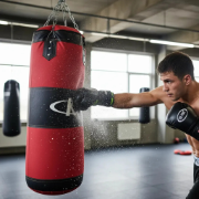 Imagen de Bolsa Boxeo Con Relleno Y Cadena