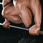 Imagen de Almohadilla De Agarre Guante Gimnasio Levantamiento De Pesas Almohadilla De Agarre Tipo Guante Con Costuras Y Cierre Con Correas Elásticas