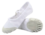 Imagen de Zapatilla Ballet Lona Media Punta