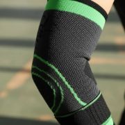 Imagen de Codera Elastica De Compresion Con Ajuste Deportiva Negro Unico