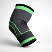 Imagen de Codera Elastica De Compresion Con Ajuste Deportiva Negro Unico