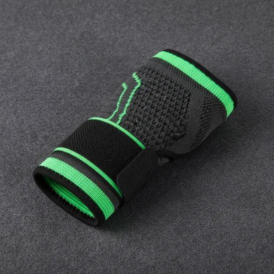 Imagen de Muñequera Deportiva Compresion Para Tendinitis Negro L