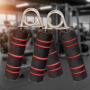 Imagen de Hand Grip Ejercitador De Mano Y Antebrazo Mango Neopreno Negro-rojo