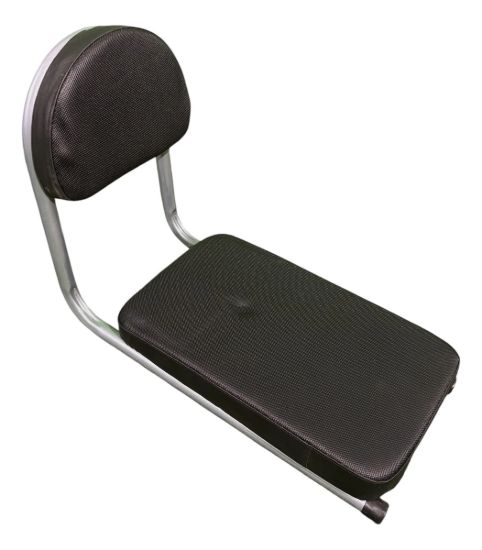 Imagen de Asiento Para Bicicleta Con Respaldo Para Niño Comodo Negro 27 Cm 16 Cm