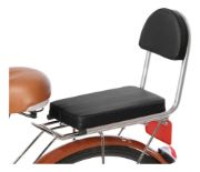 Imagen de Asiento Para Bicicleta Con Respaldo Para Niño Comodo Negro 27 Cm 16 Cm