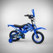 Imagen de Bicicleta Motocross De Niño Modelo Ninja Con Accesorios R16 Azul 16  