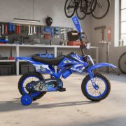 Imagen de Bicicleta Motocross De Niño Modelo Ninja Con Accesorios R16 Azul 16  