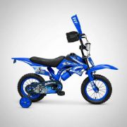 Imagen de Bicicleta Motocross De Niño Modelo Ninja Con Accesorios R20 Azul 20  