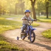 Imagen de Bicicleta Motocross De Niño Modelo Ninja Con Accesorios R20 Azul 20  