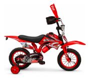 Imagen de Bicicleta Motocross De Niño Modelo Ninja Con Accesorios R20 Rojo 20  
