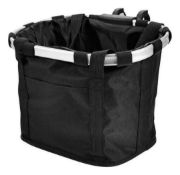 Imagen de Canasto Cesta Delantero Para Bicicleta Ciclismo Color Negro Negro