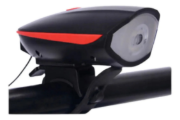 Imagen de Luz Frontal Bicicleta Led - Bocina - Usb