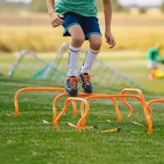 Imagen de Valla De Entrenamiento Futbol Agilidad 30 Cm - 6 Unidades Naranja