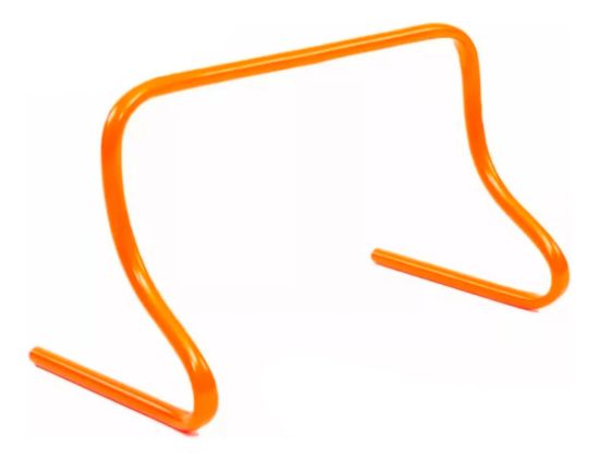 Imagen de Valla De Entrenamiento Futbol Agilidad 40 Cm - 12 Unidades Naranja