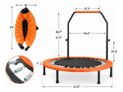 Imagen de Mini Trampolín Fitness Con Baranda