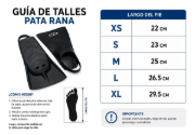Imagen de Patas De Rana Knex Sport En Silicona Para Natación