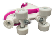 Imagen de Patin Artistico Pvc Bota + Bolso Porta Patin