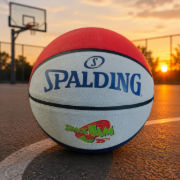Imagen de Pelota De Básquet Spalding Nba Graffiti Nº 7 Color Space Jam White