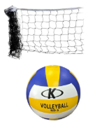 Imagen de Pelota Volley K Pegada + Red Volley Medida Oficial