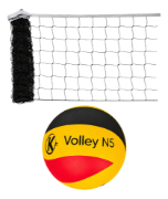 Imagen de Pelota Volley K Pegada + Red Volley Medida Oficial