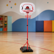 Imagen de Tablero + Aro Basket Con Pie Niños Altura 2.01 Mts